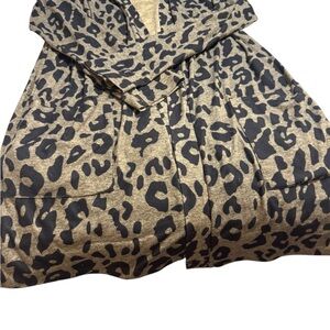 Tickled Teal Animal Print Cardigan